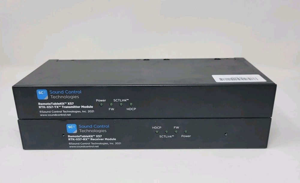 Sound Control Technologies RTK-X57 TX & RX Transmitter & Receiver
