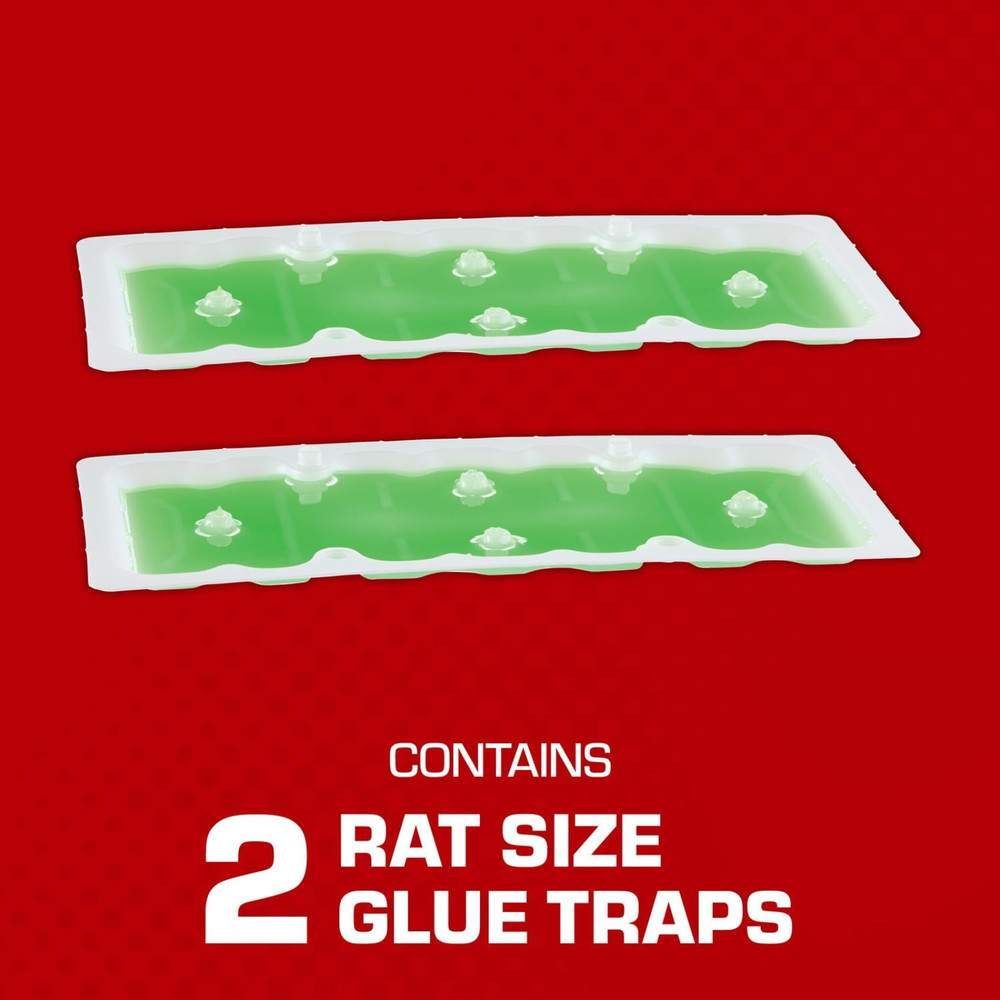 Super Hold Glue Traps - Ready-to-Use Rat Size for Efficient Pest Control