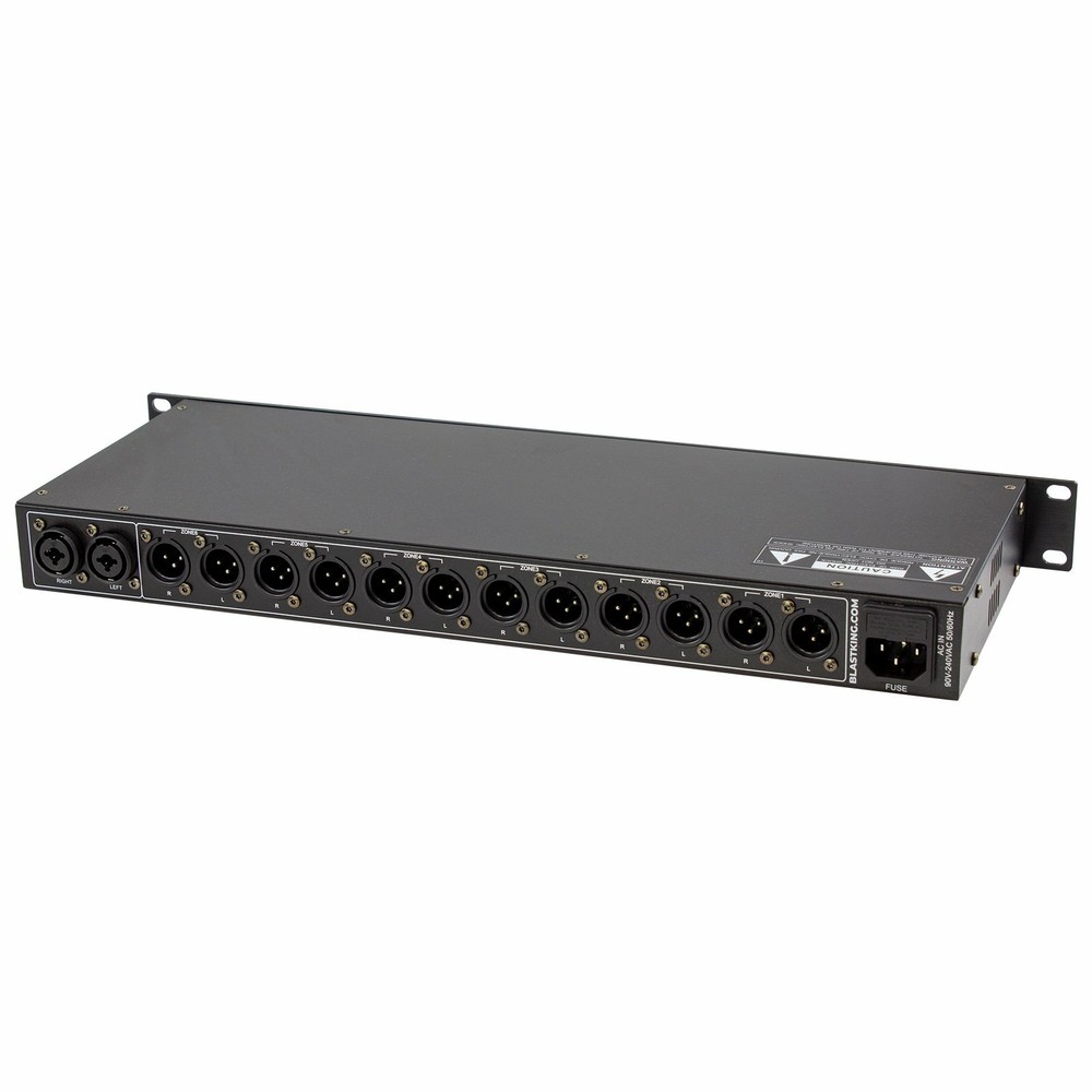 Blastking ZONE6 Six Zone Ultra Low Noise Audio Distributor