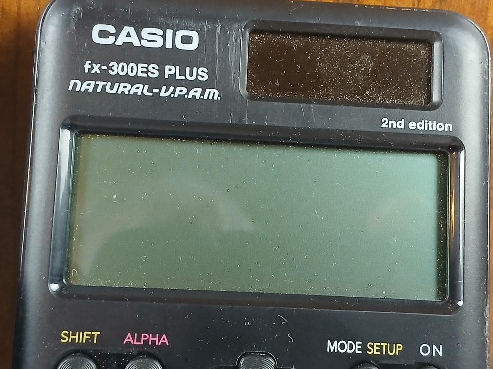 Casio Pocket Calculator FX300ES Plus