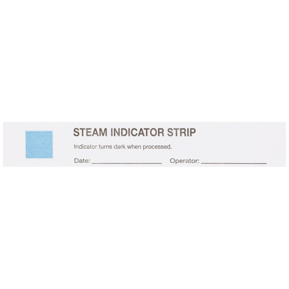 4in Steam Indicator Strips for Steam Sterilization, 250/box