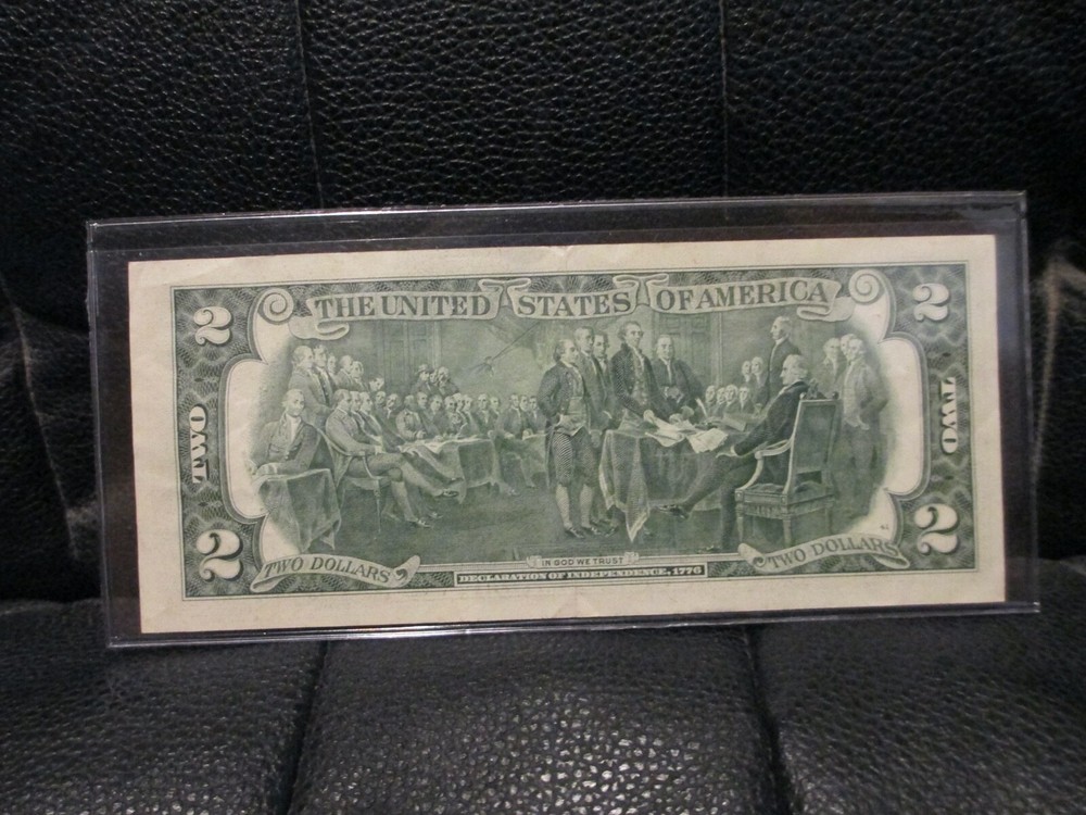 $5 & $2 NOTES 1950A AND 1976 BOTH WITH CUTTING ERRORS