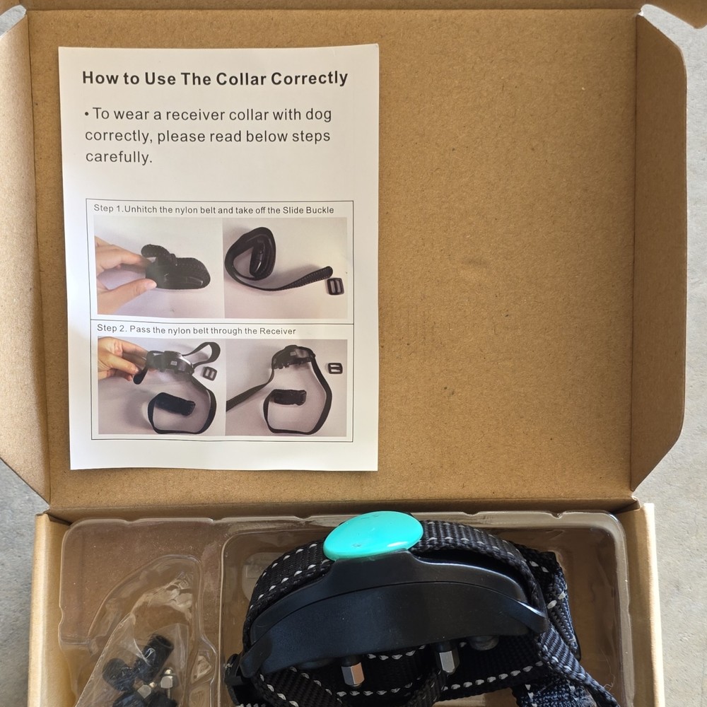 p-collar 3 Remote Training Collar, Black, 3 Modes, Waterproof, 300m Range