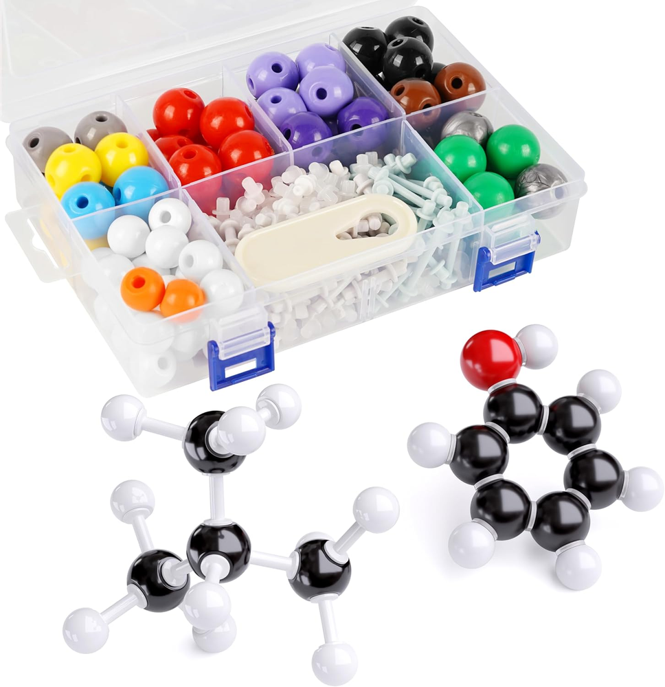 Molecular Model Kit, 240 Pcs Organic Molecular Chemistry Set, Atom Element Model