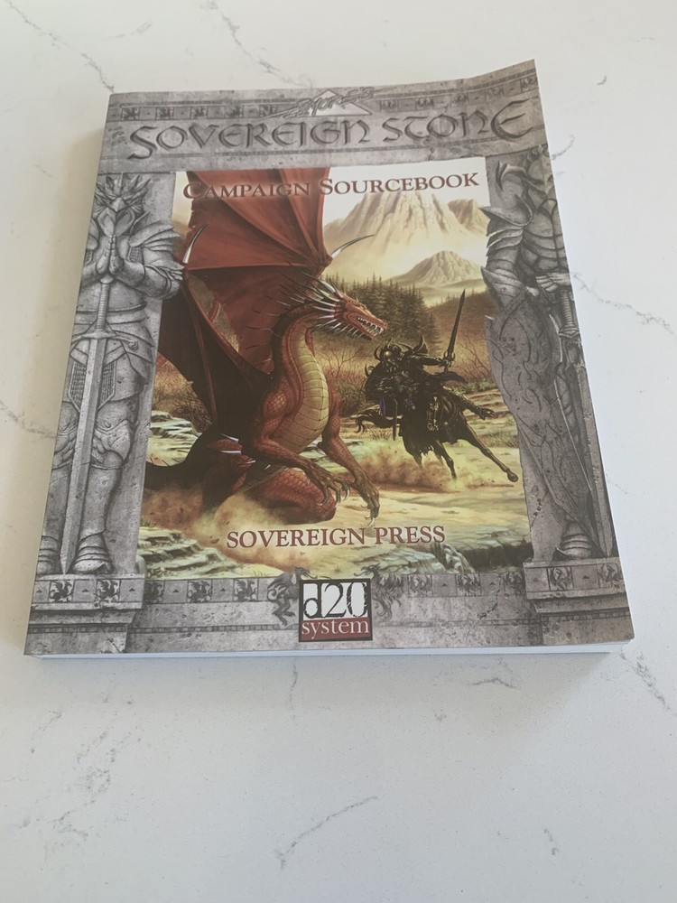 D20 System Sovereign Stone Campaign Sourcebook  Dragon Press