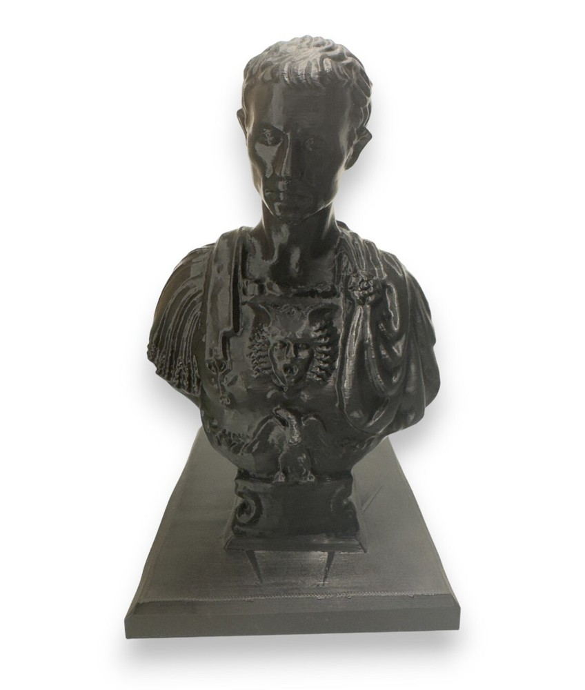 Julius Caesar Pen Holder: A Unique and Functional Desktop Organizer, Black