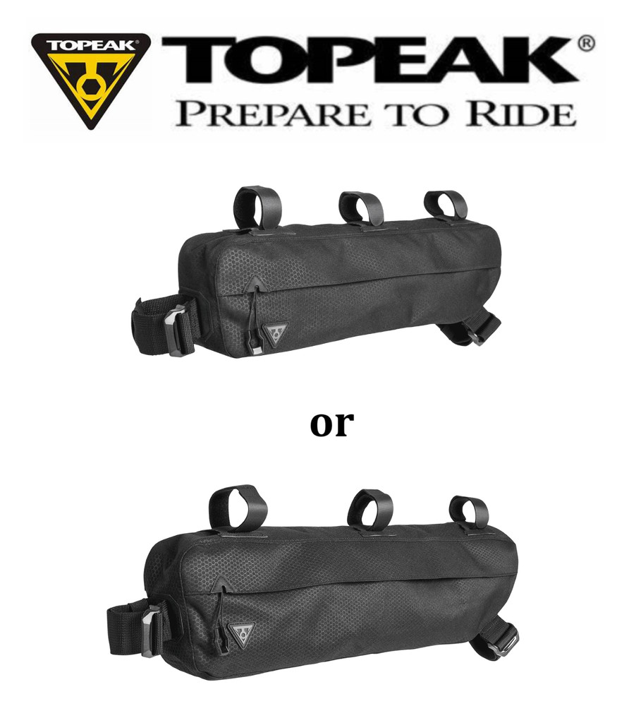 Topeak Midloader Water Resistant Bicycle Frame Bag 4.5L or 6.0L