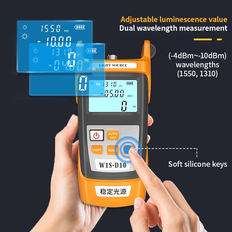 Handheld Stable Light Source Laser Light Source Emission 1310/1550 wavelength