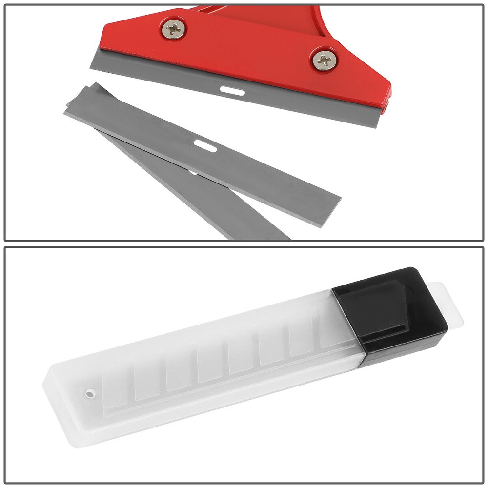 DURABLE DIAGONAL 4" SCRAPER W/4" BLADE RELACEMENT KIT REMOVE FLOOR WALLPAPER