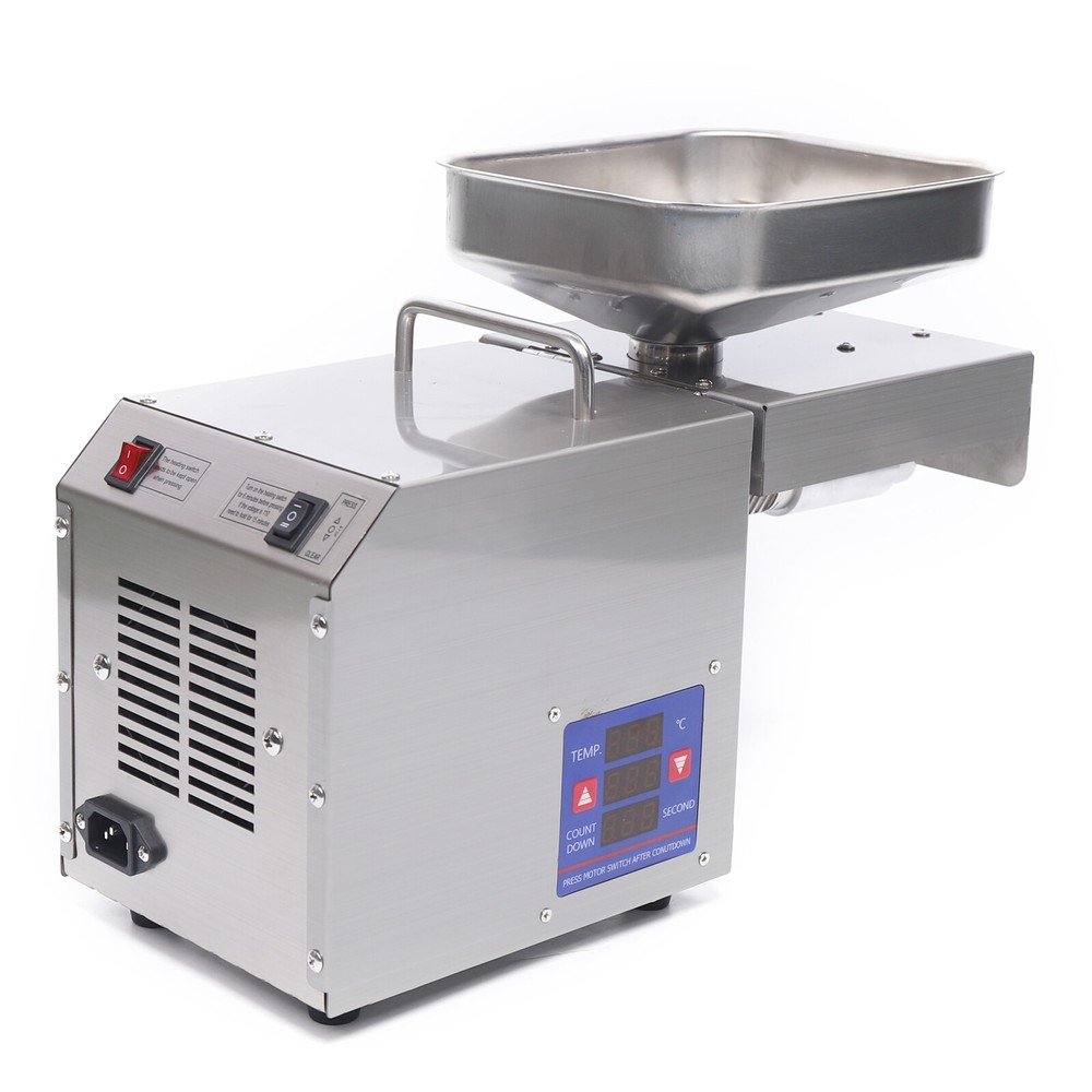 Automatic Oil Press Machine Commerical Home Peanuts Oil Extraction Oil Extractor