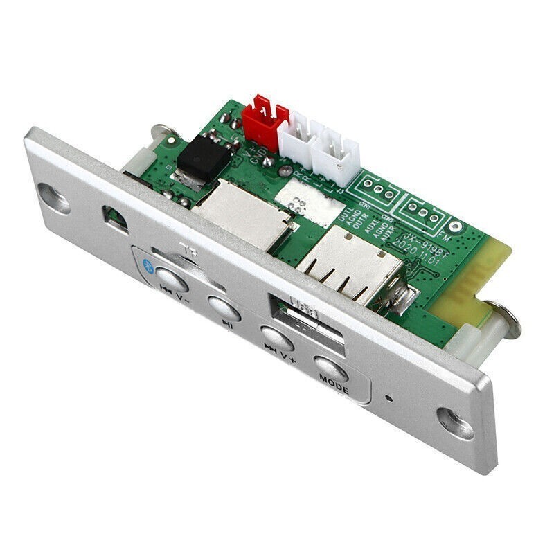 12V Bluetooth 5.0 MP3 Decoder Decoding Board Lossless USB TF FM Radio Module