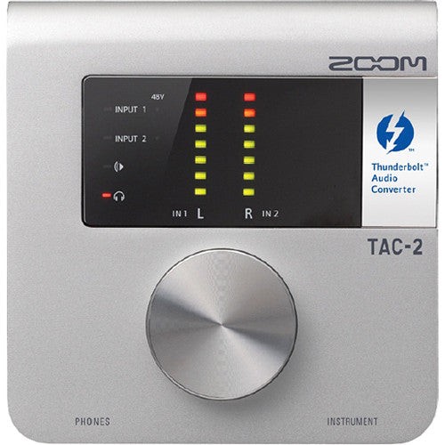 Zoom TAC-2 Thunderbolt Audio Interface for Mac (Open Box)