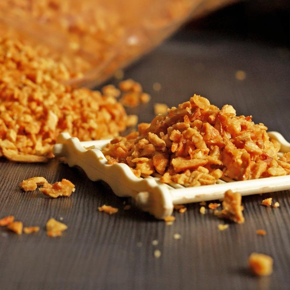 XCVFDVOR Crispy Fried Garlic 5.6oz*1 pack & Crispy Fried Shallots 5.6oz*1 pac...