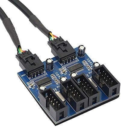 Internal USB Header Hub Splitter