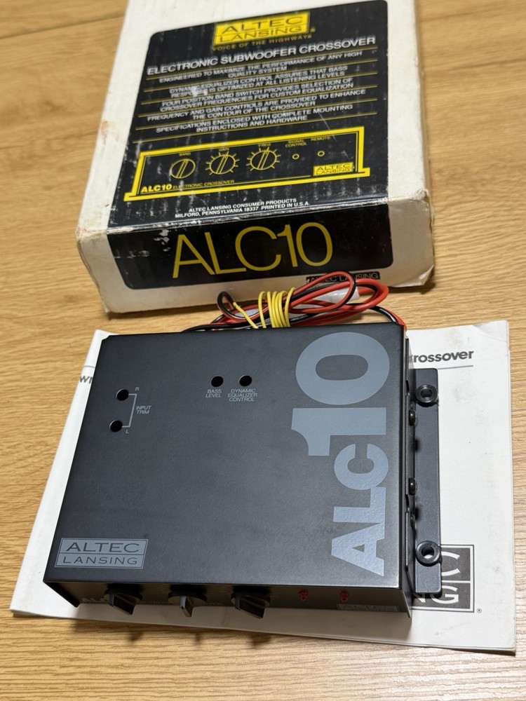 Altec  Lansing Alc10 Electronic Crossover Vintage