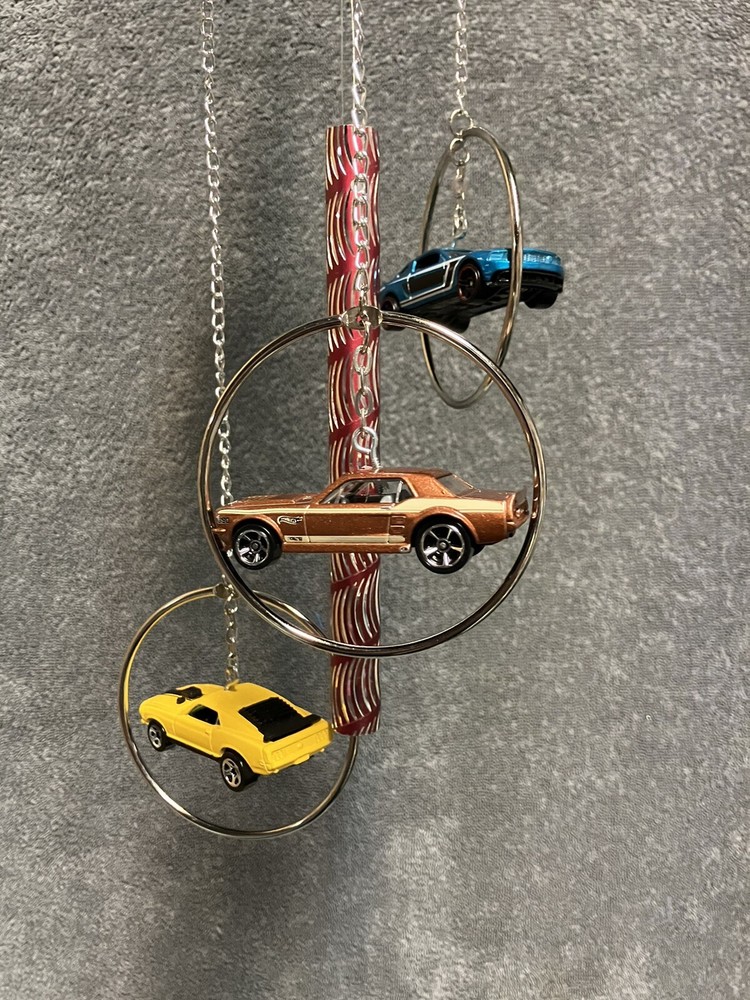 Mustang Gas Pump Wind Chime