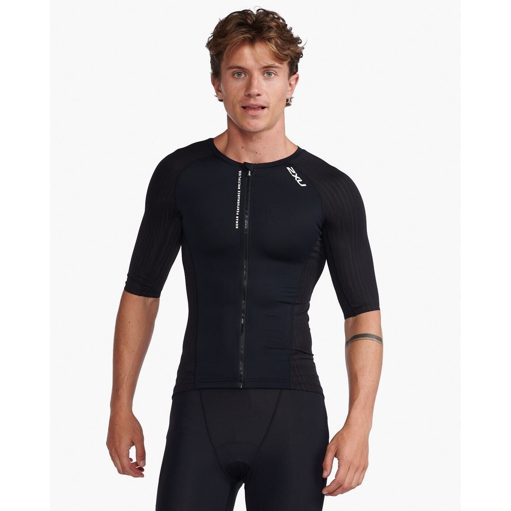 2XU Men's Aero Sleeved Tri Top - 2024