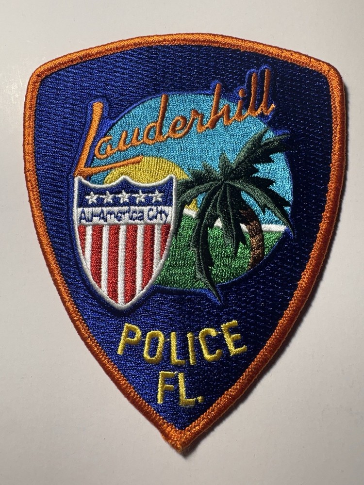 Lauderhill Florida Police Patch
