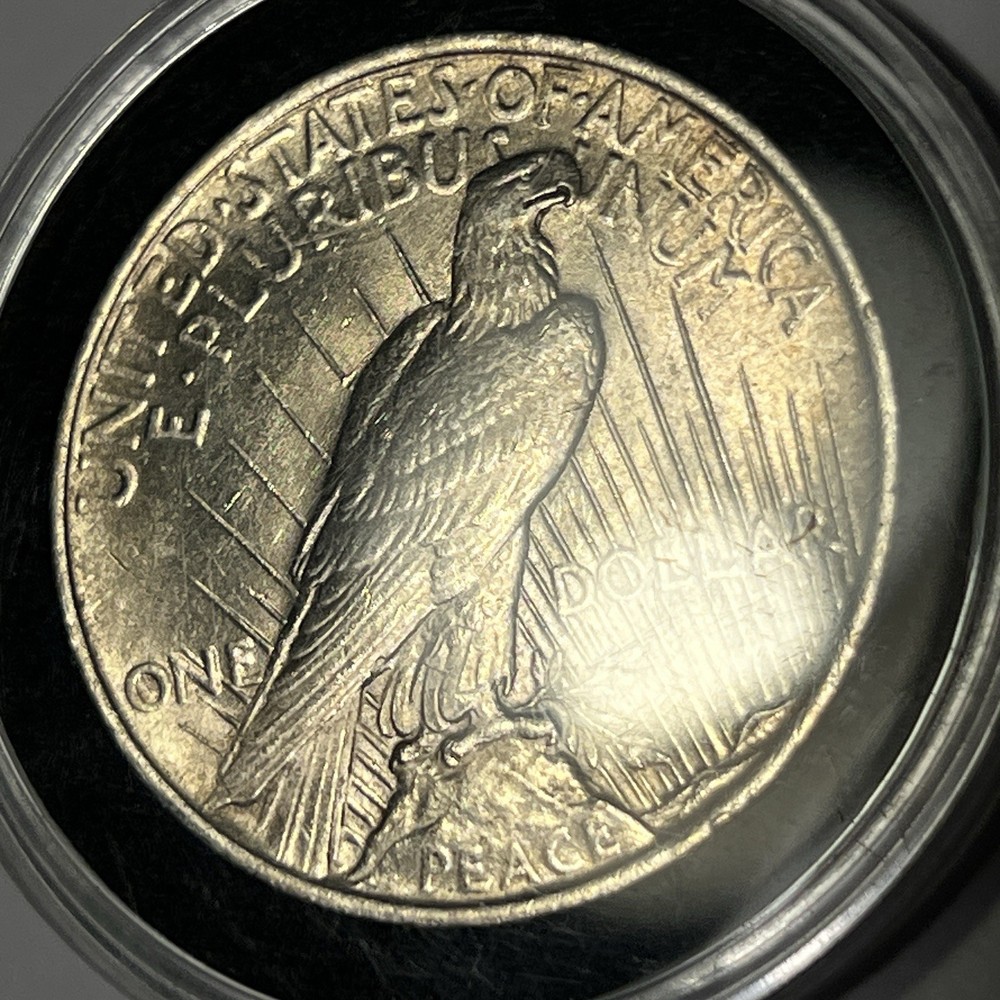 1923 Peace US Silver Dollar Coin AU GEM MS