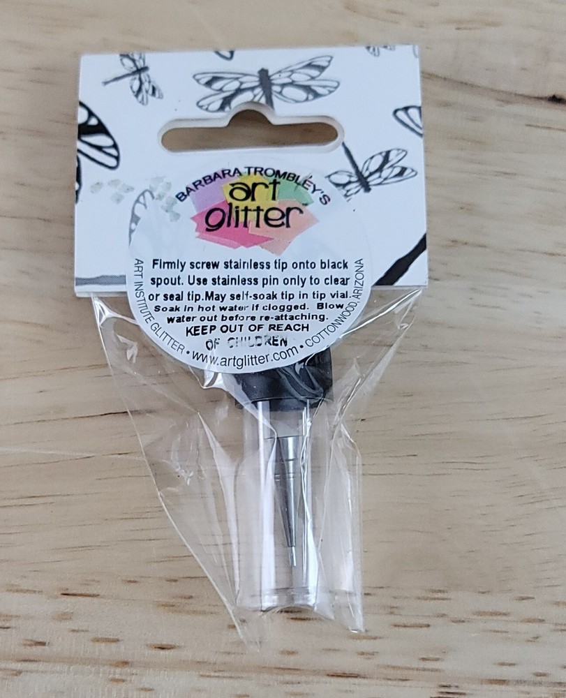 Barbara Trombley METAL TIP Art Glitter Precision Application Writing Tool