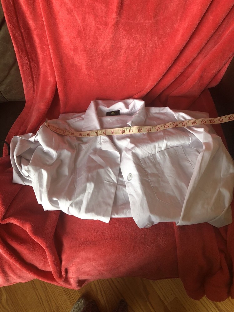 Natural Uniforms White unisex  XS Labcoat