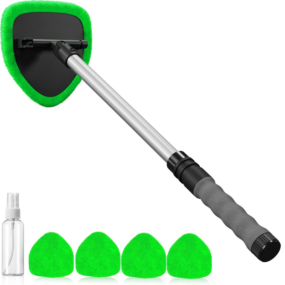 desin Windshield Cleaning Tool, Car Window Cleaner Green