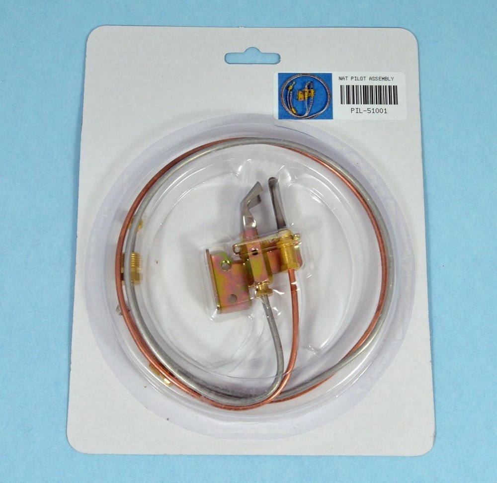 Versatile Natural Gas Water Heater Pilot Assembly & Thermocouple, 24" Length