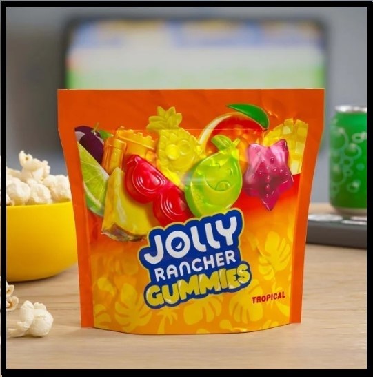 JOLLY RANCHER Tropical Fruit Gummies Candy 13 oz Bag