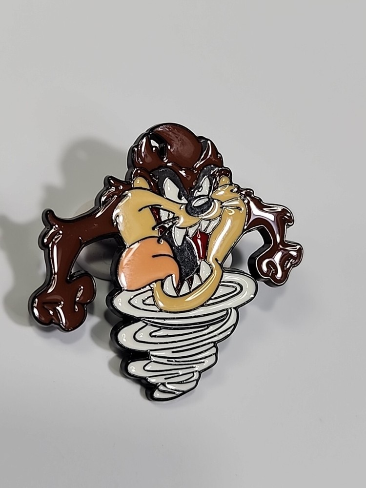 Tasmanian Devil Tornado Lapel Pin Cartoon Character *