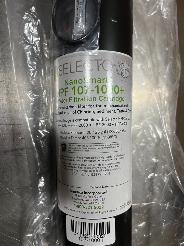 Kinetico HPF 107-1000+ NanoSmart Series 16" Replacement Element