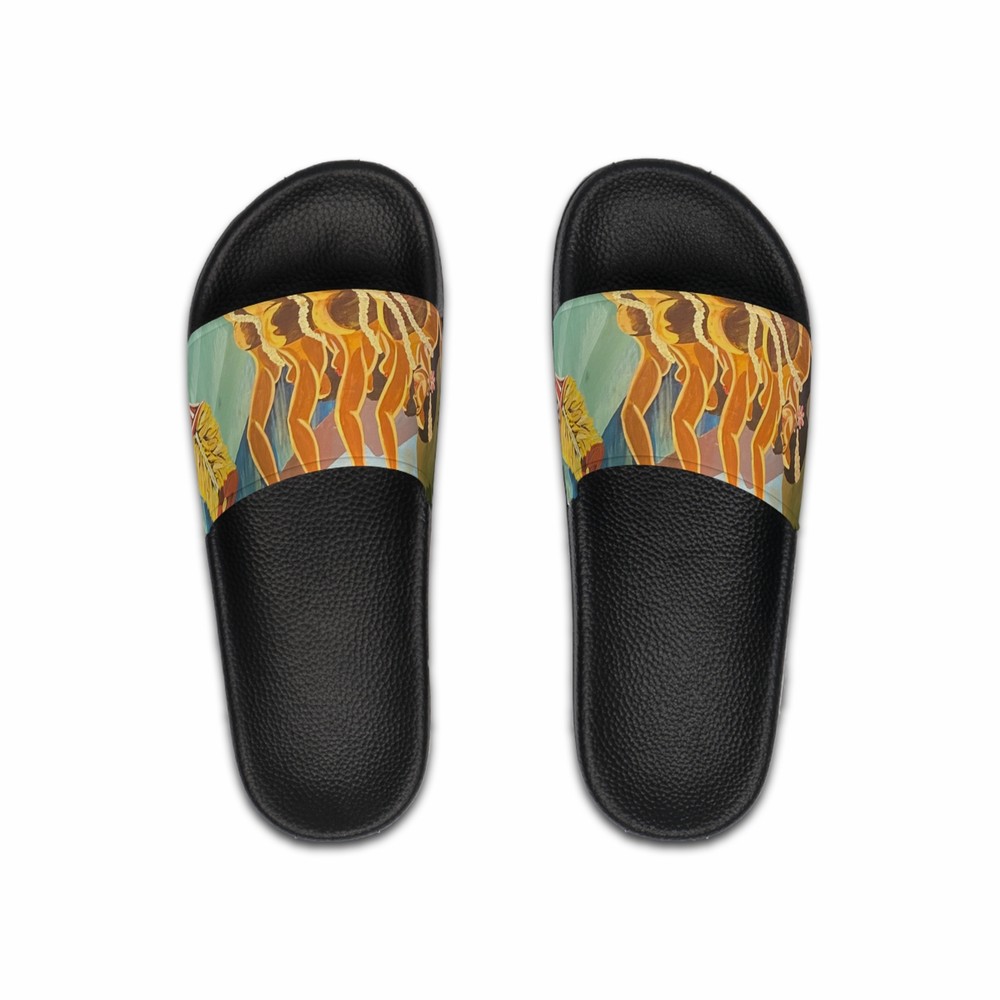 Slide Sandals Hula Girls