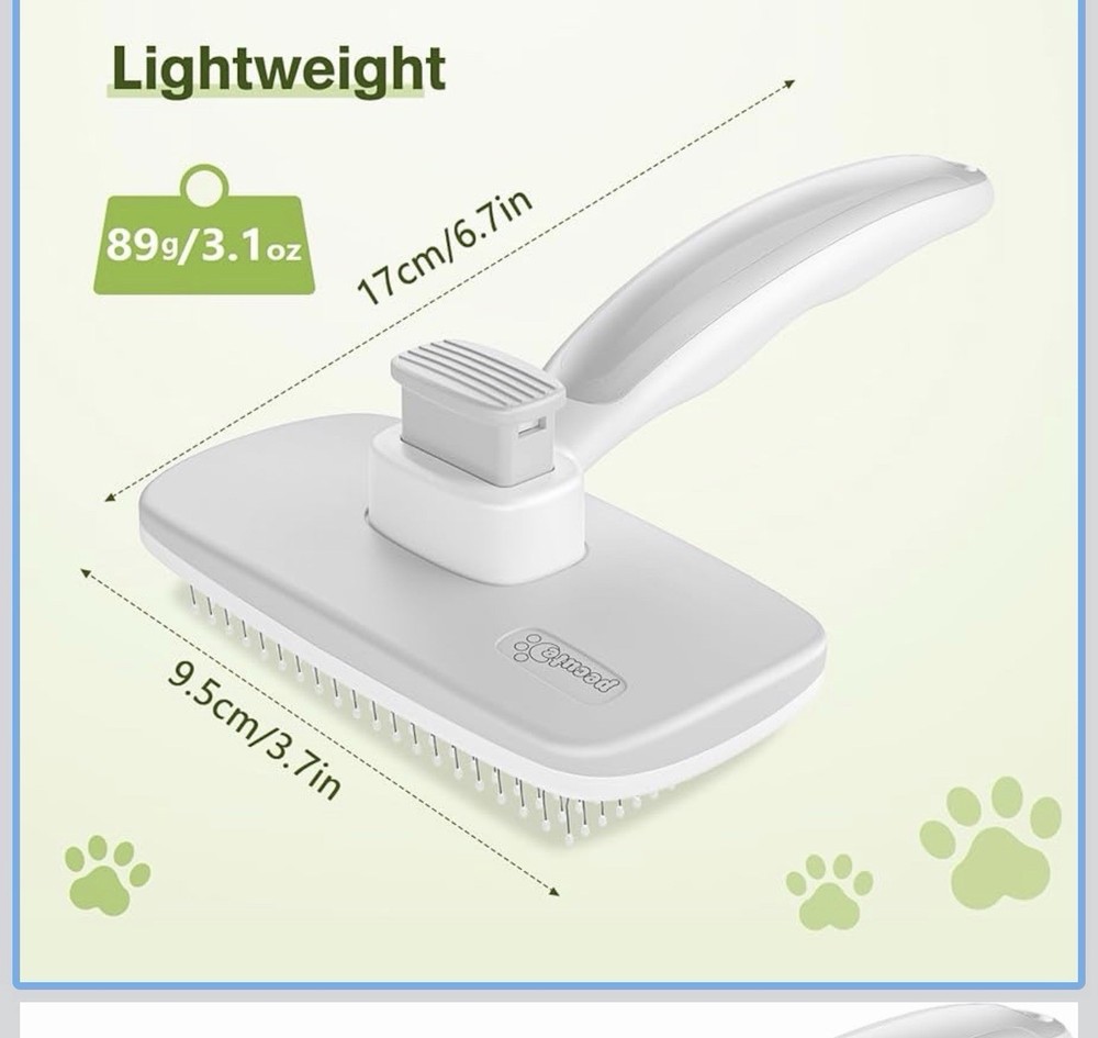 Self- Cleaning Slicker Pet Brush