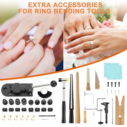 Ring Bender Tool Rings Bending, Spoon Rings Maker Machine Jewelry Making Black