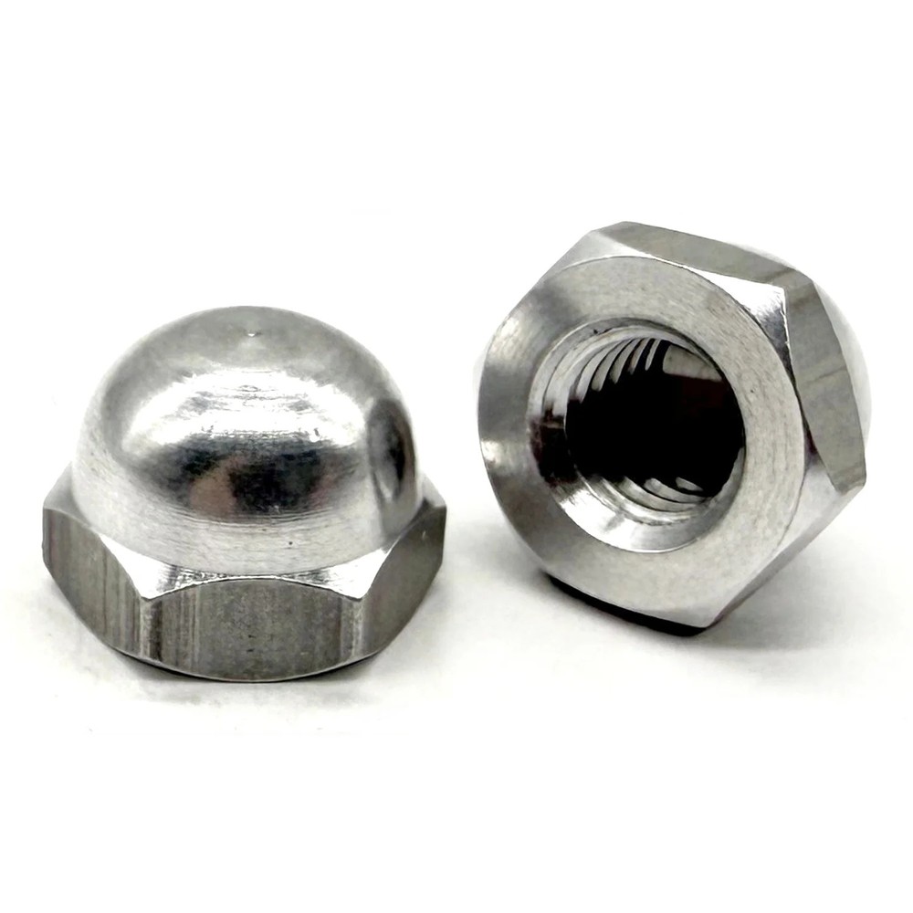 3/8"-16 Aluminum Acorn Nuts