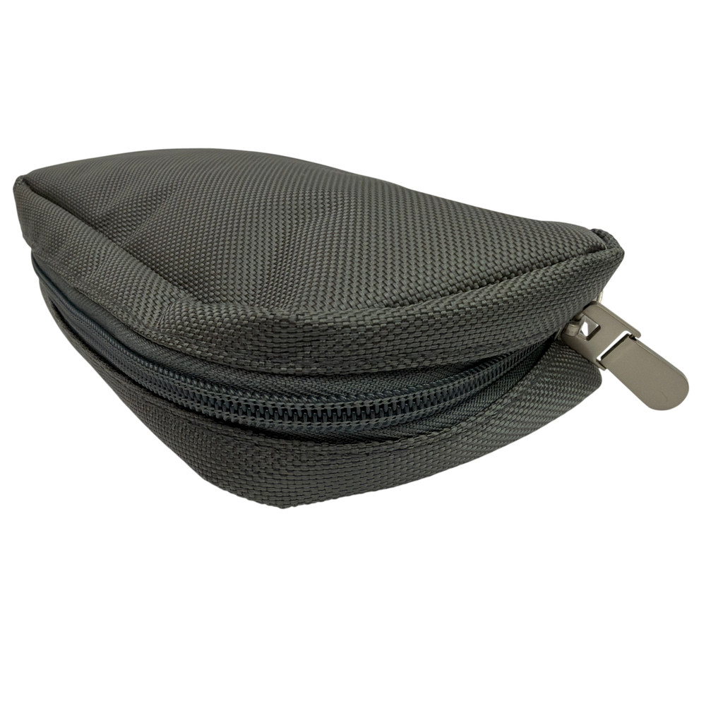 Microsoft Gray Zippered Travel/Accessory Pouch Case 9x4x2