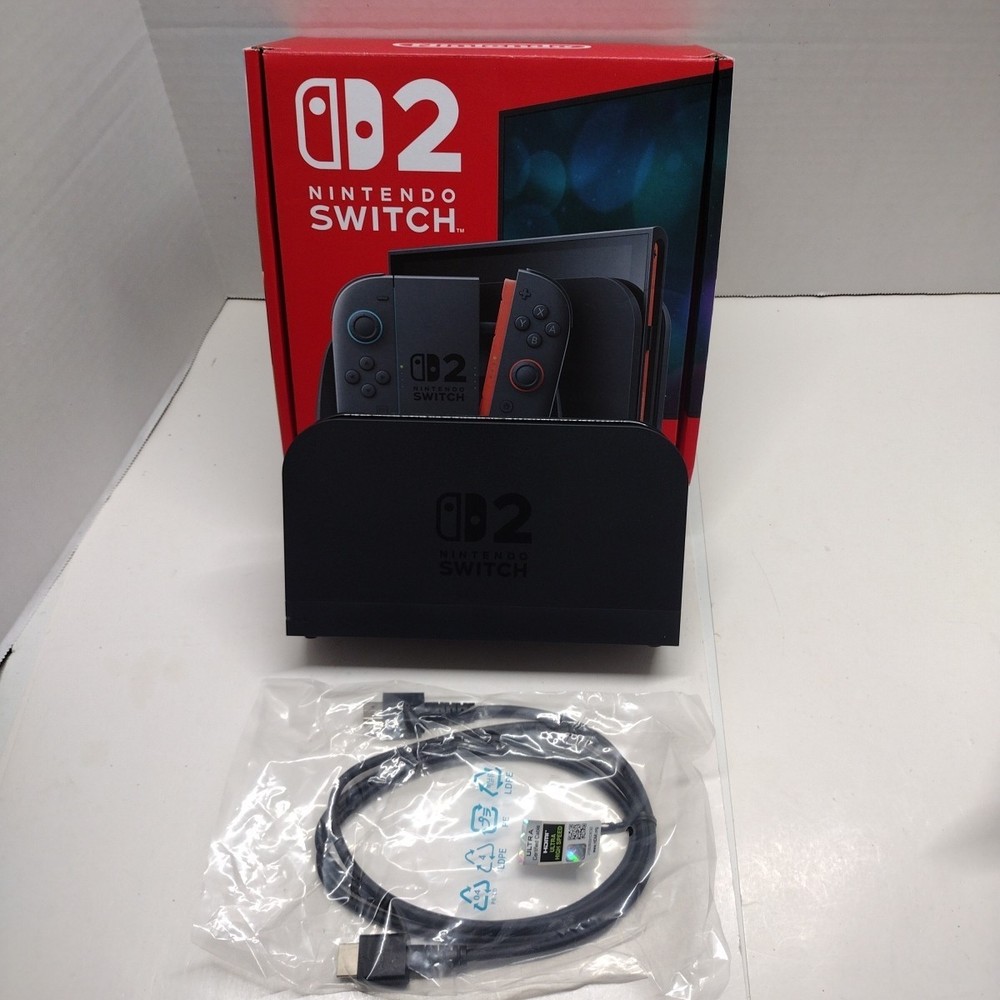 Genuine OEM Nintendo Switch 2 Dock + HDMI + Box
