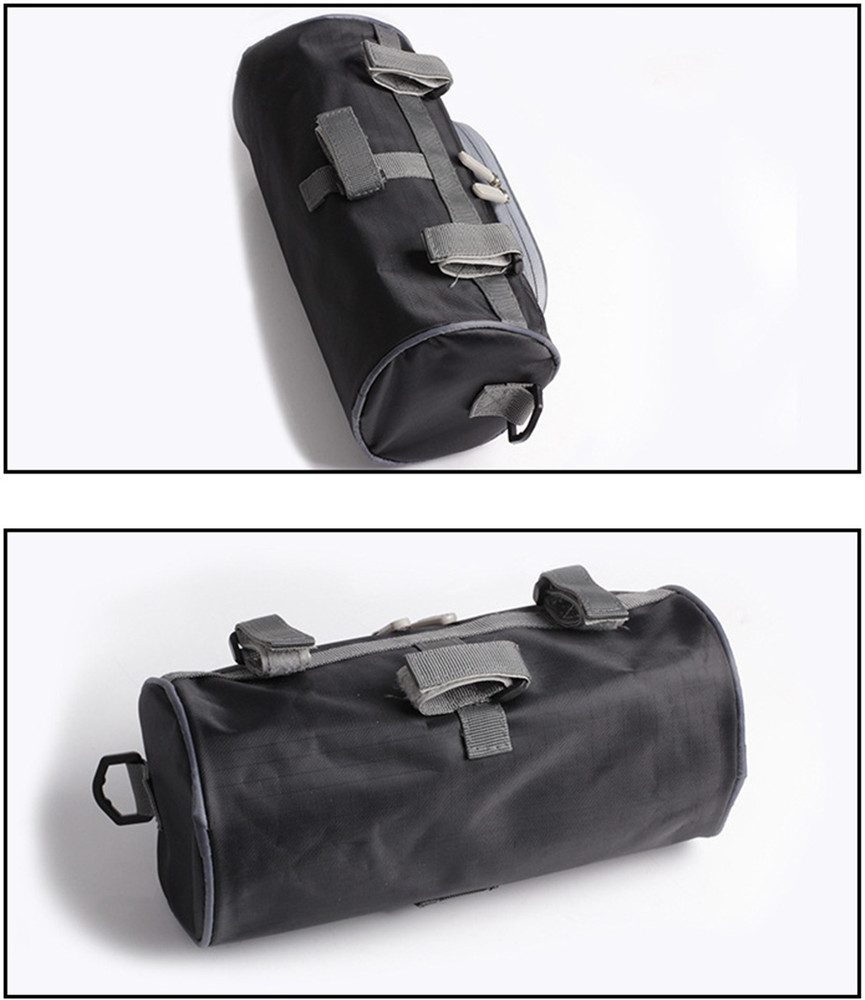 Motorcycle Handlebar Storage Bag Front Fork Pouch Smartphone Pocket Waterproof