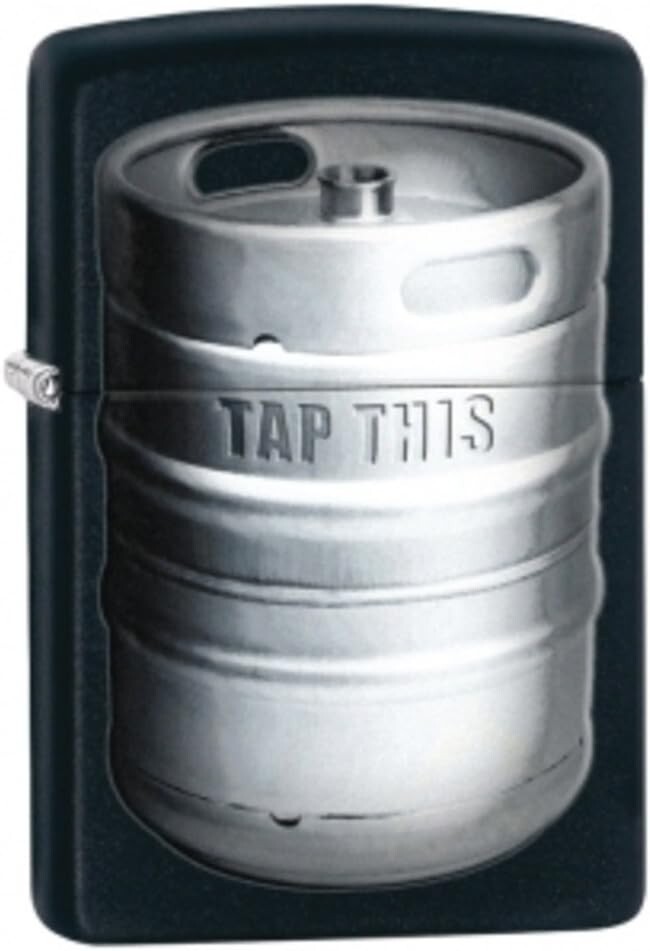 Zippo Kegger Black Matte 28665