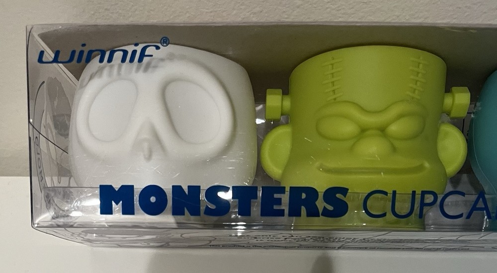 Monster Cupcake Silicone Molds NEW