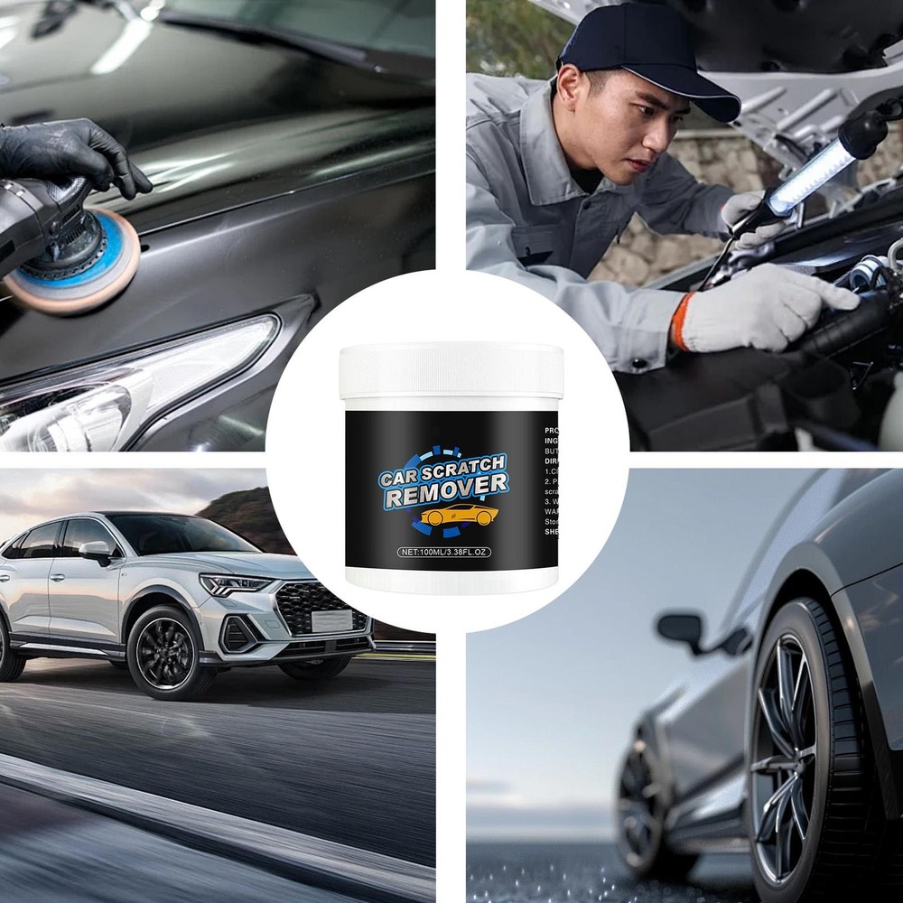 Car Remover Cream Scratch Repair Paint Body Compound Paste Touch Up Clear Remove
