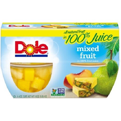 Dole Mixed Fruit Cups