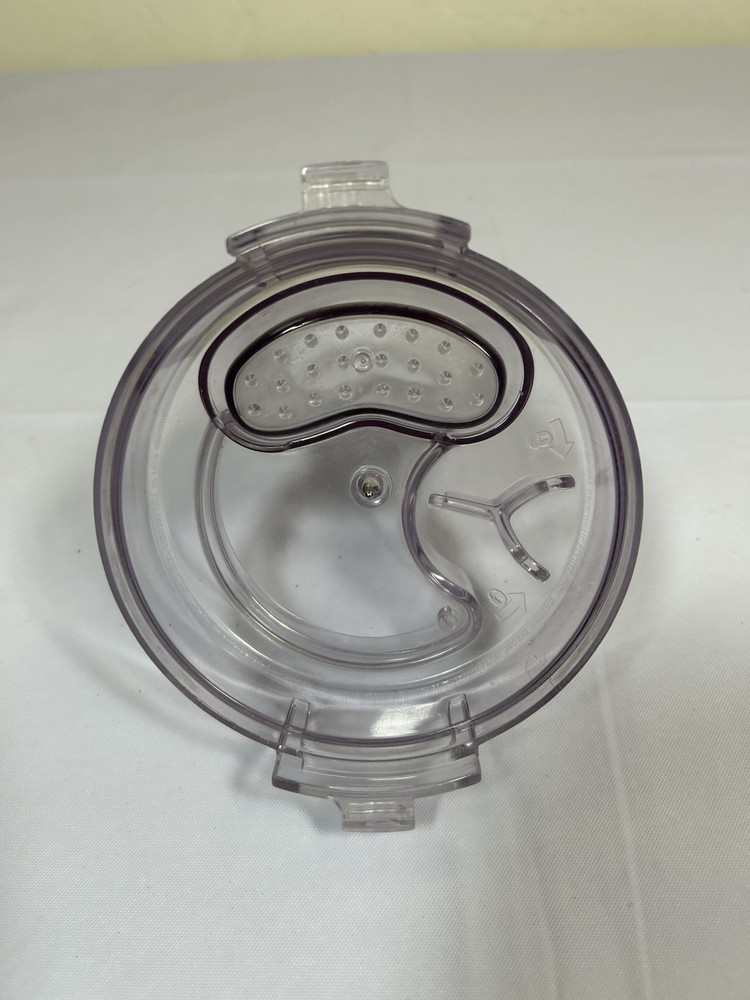 Food Network Mini Processor Lid and Pusher Replacement for FP10 3 Cup Chopper