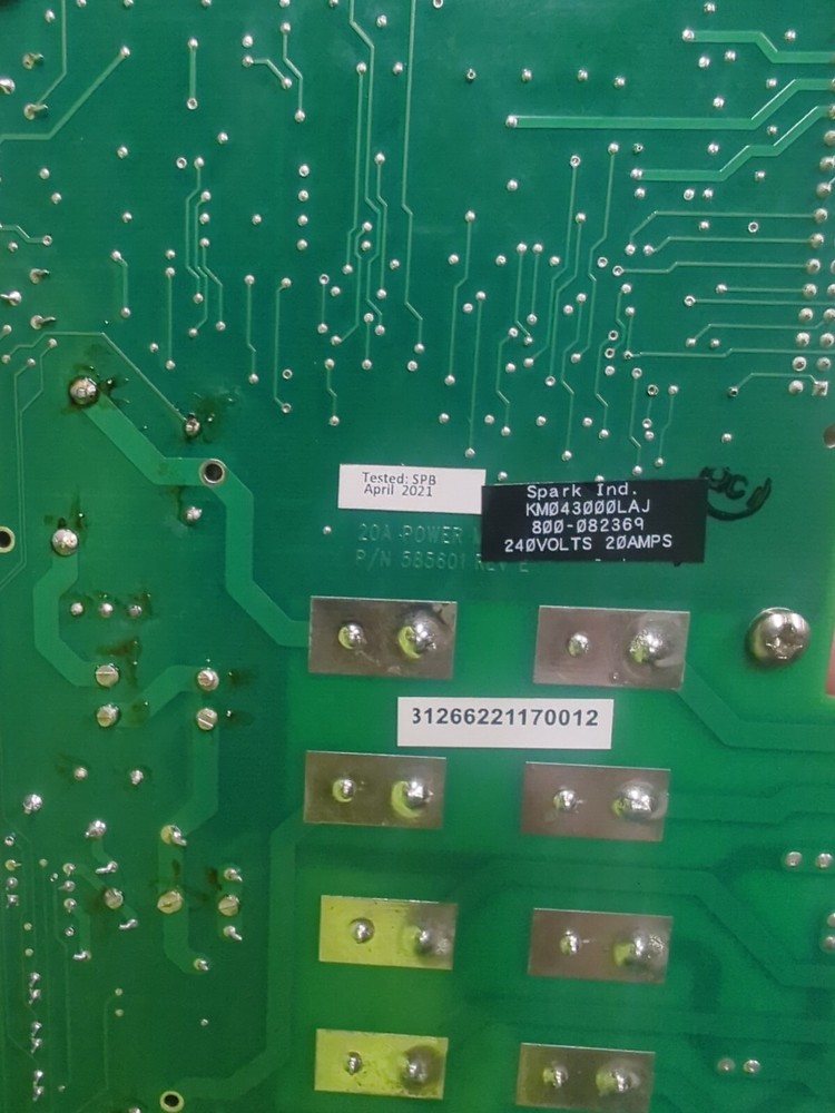 Fast Heat 585601 Rev.E Temperature Control Board