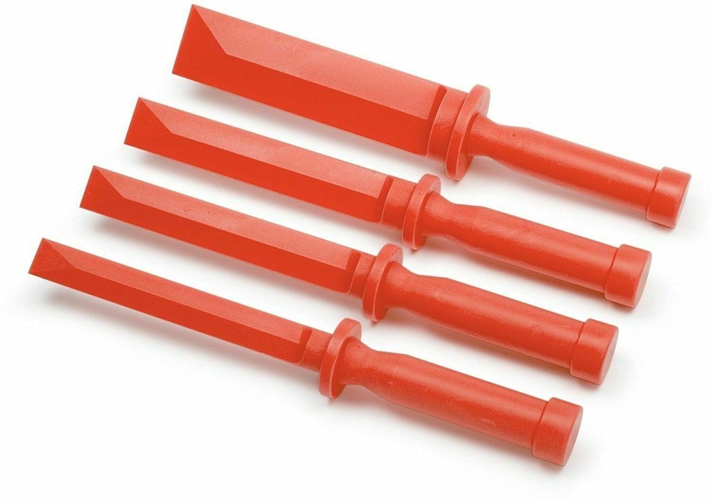 4PC PLASTIC NON SCRATCHING HAND CHISEL SCRAPER REMOVER TOOL SET