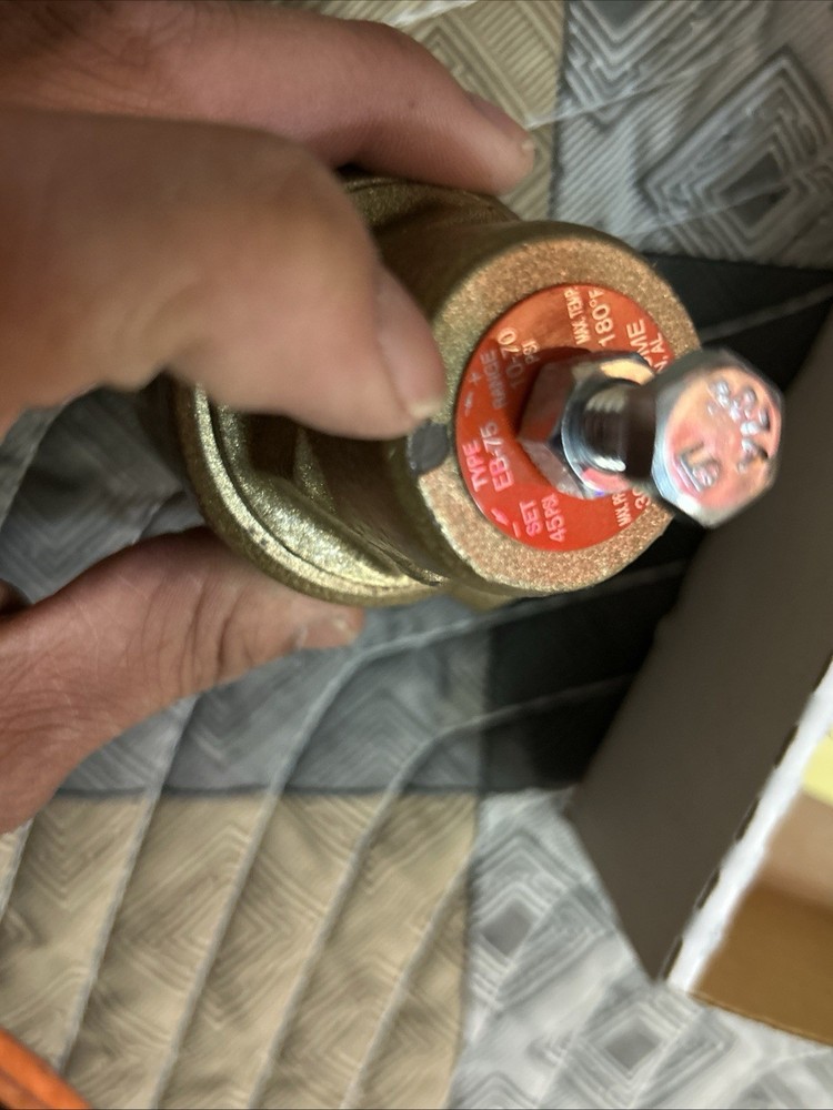 Cash Acme 3/4 Inch EB75 FPT x FPT Pressure Regulator Valve (PRV), 45 PSI, 230...