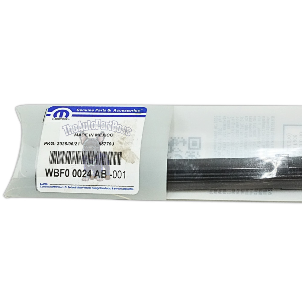 Front Wiper Blade Left Genuine Mopar WBF00024AB