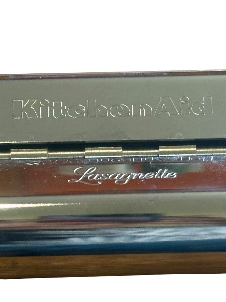 KitchenAid Lasagnette Pasta Cutter Attachment Stainless Steel Roller Maker