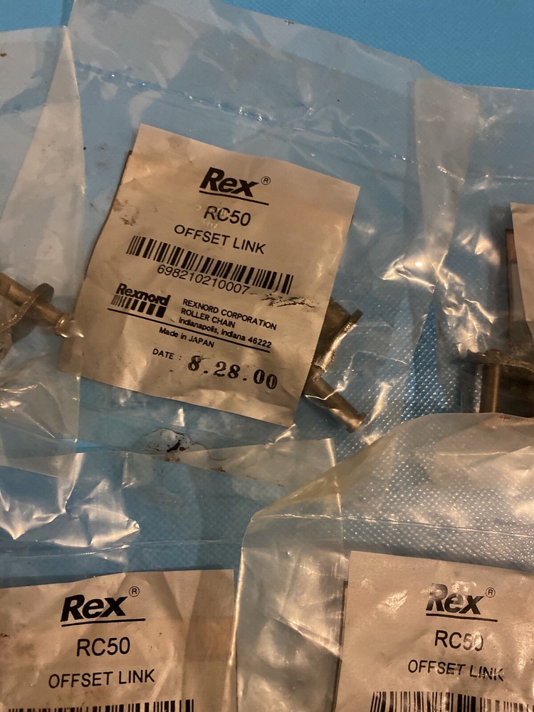 Rex RC50 Offset Link Lot Of 5.