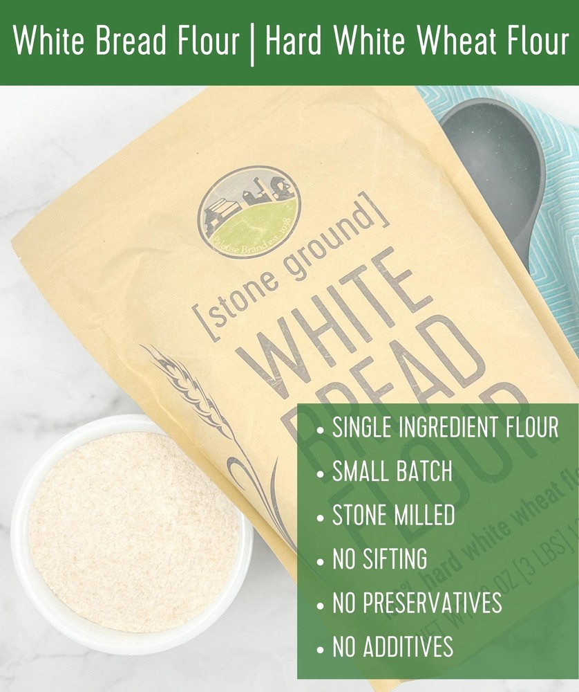 9 LBS White Bread Flour - 3 Pack HWW
