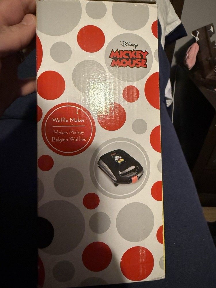 Disney Mickey Mouse Belgian Waffle Maker